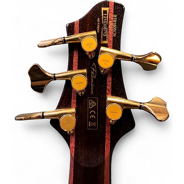 Used Ibanez BTB1905LW Walnut Electric Bass Guitar