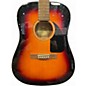 Used Fender CD-60 Discount Tobacco Sunburst Acoustic Guitar