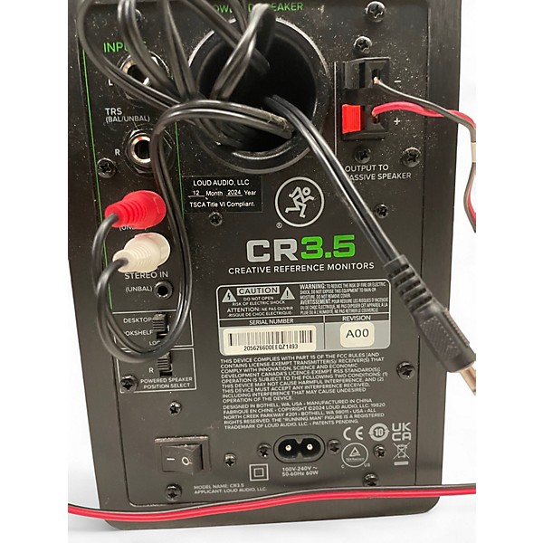Used Mackie CR3.5 Powered Monitor