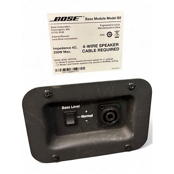 Used Bose Professional Bose Professional L1 Model II with B2 Sub Powered Speaker Sound Package