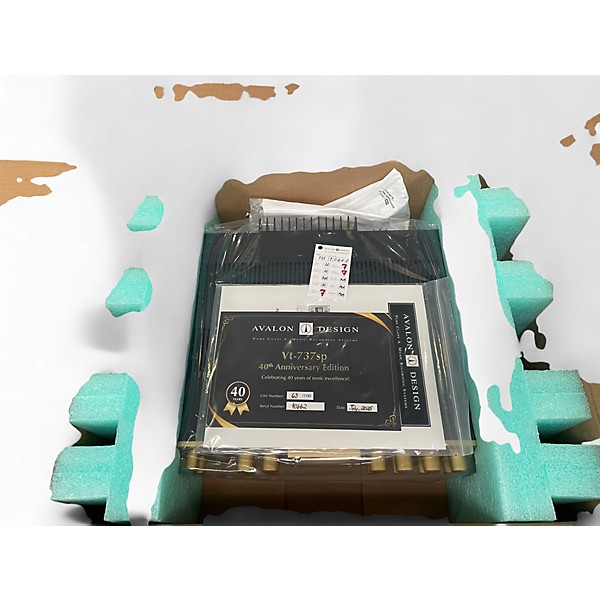 Used Avalon Avalon VT-737sp Gold 40th Anniversary Limited Edition Microphone Preamp