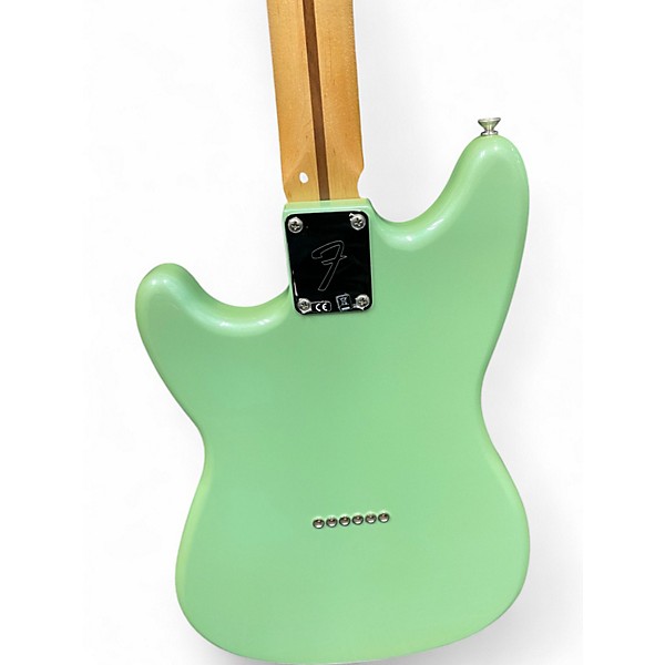 Used Fender PLAYER DUO SONIC Surf Green Solid Body Electric Guitar