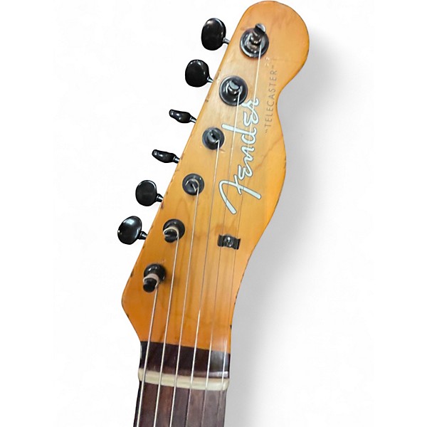 Used Fender Joe Strummer Telecaster Relic Black Solid Body Electric Guitar