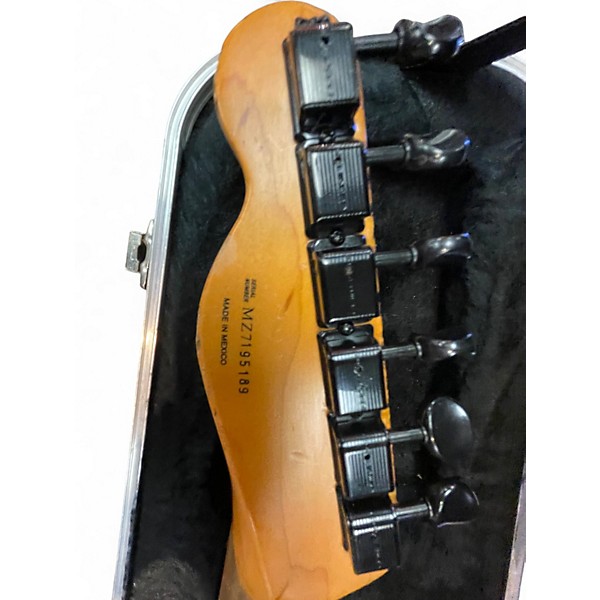 Used Fender Joe Strummer Telecaster Relic Black Solid Body Electric Guitar