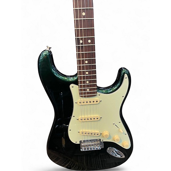 Used Fender Player II Stratocaster British Racing Green Solid Body Electric Guitar