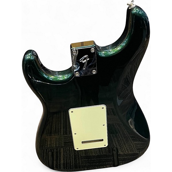 Used Fender Player II Stratocaster British Racing Green Solid Body Electric Guitar