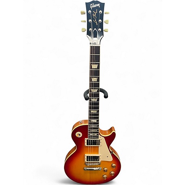 Used Gibson Gibson Custom Shop '55 Les Paul Exclusive Hot-Mod Refin Heritage Cherry Sunburst Solid Body Electric Guitar