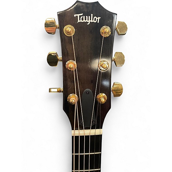 Used Taylor 214CE Deluxe natural Acoustic Electric Guitar
