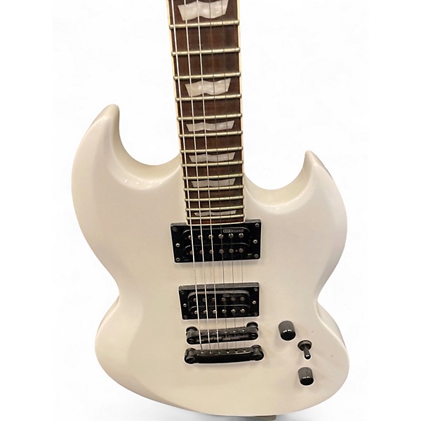 Used ESP LTD Viper 256 WHITE Solid Body Electric Guitar