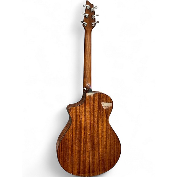 Used Breedlove Discovery S Concert CE HB Natural Acoustic Electric Guitar