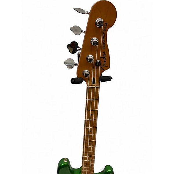 Used Fender Player Plus Active Precision Bass Cosmic Jade Electric Bass Guitar