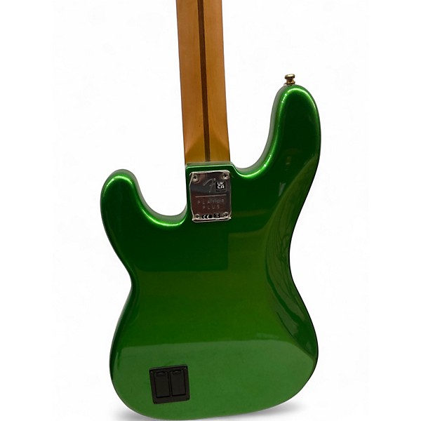 Used Fender Player Plus Active Precision Bass Cosmic Jade Electric Bass Guitar