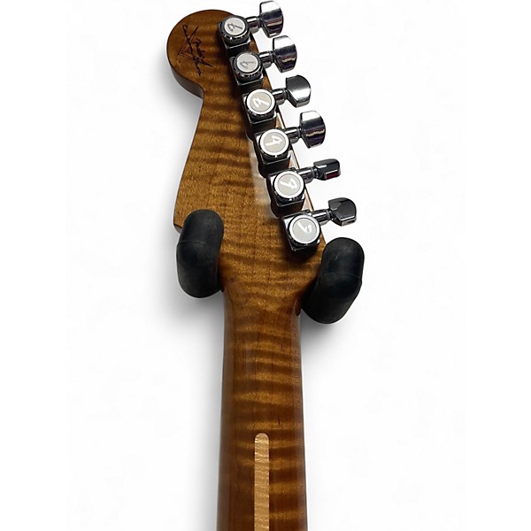 Used 2024 Fender B2 AMERICAN CUSTOM STRATOCASTER MN NOS Honey Blonde Solid Body Electric Guitar