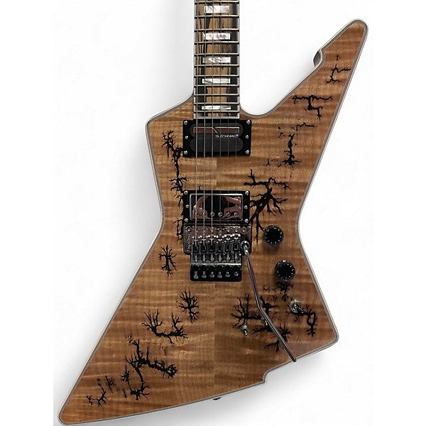 Used Schecter Guitar Research E-1 FR-S Electro-Resin GLOSS NATURAL Solid Body Electric Guitar