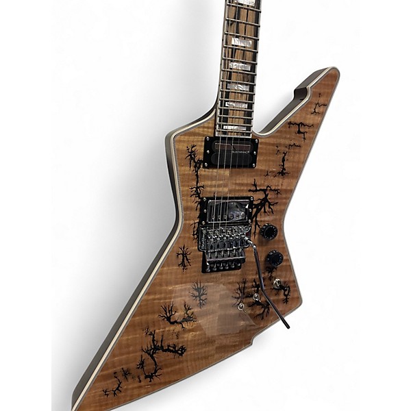 Used Schecter Guitar Research E-1 FR-S Electro-Resin GLOSS NATURAL Solid Body Electric Guitar