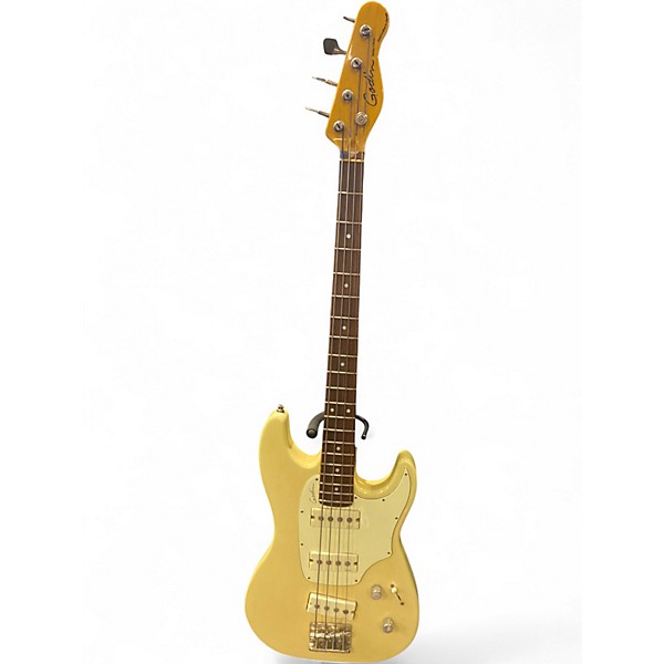 Used Godin shifter 4 Cream Electric Bass Guitar