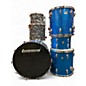 Used Ludwig 4 Piece 60s Keystone Blue Sparkle Drum Kit thumbnail