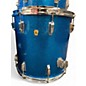 Used Ludwig 4 Piece 60s Keystone Blue Sparkle Drum Kit