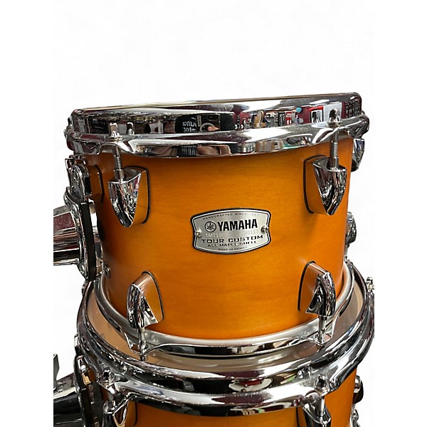 Used Yamaha 5 Piece Tour Custom CARMEL SATIN Drum Kit