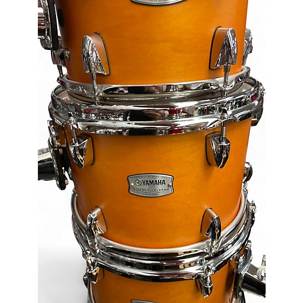 Used Yamaha 5 Piece Tour Custom CARMEL SATIN Drum Kit