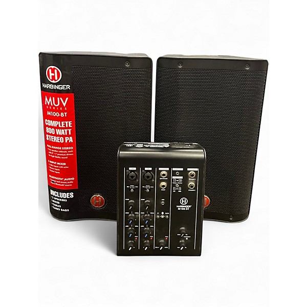 Used Harbinger M100BT Sound Package