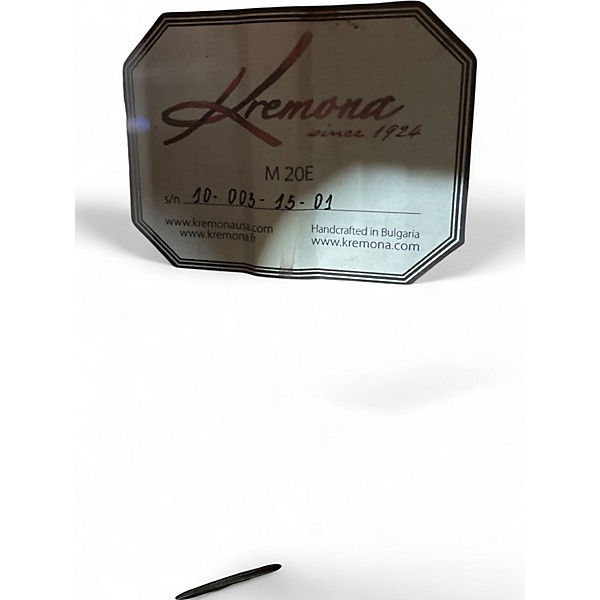 Used Kremona M20E Natural Acoustic Electric Guitar