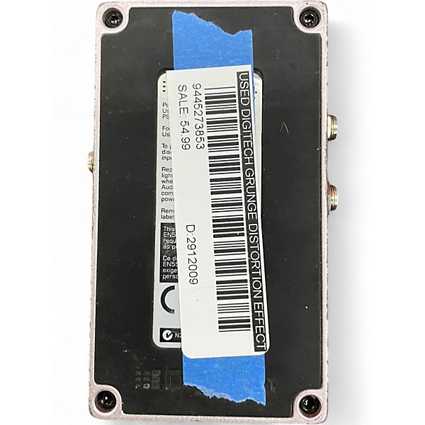 Used DigiTech Grunge Distortion Effect Pedal