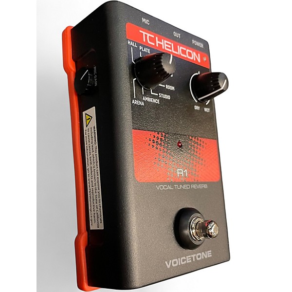 Used TC Helicon Voicetone R1 Pedal