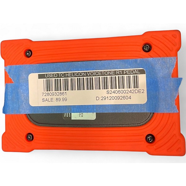 Used TC Helicon Voicetone R1 Pedal