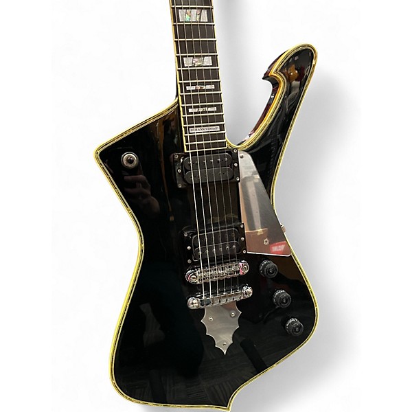 Vintage 1993 Ibanez PS10 Paul Stanley Signature Iceman 20th Anniversary Black Solid Body Electric Guitar
