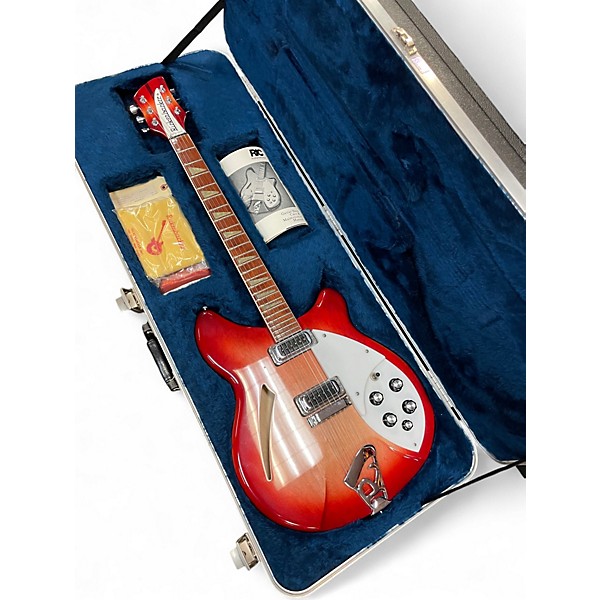 Vintage 1995 Rickenbacker 360 Fireglo Hollow Body Electric Guitar