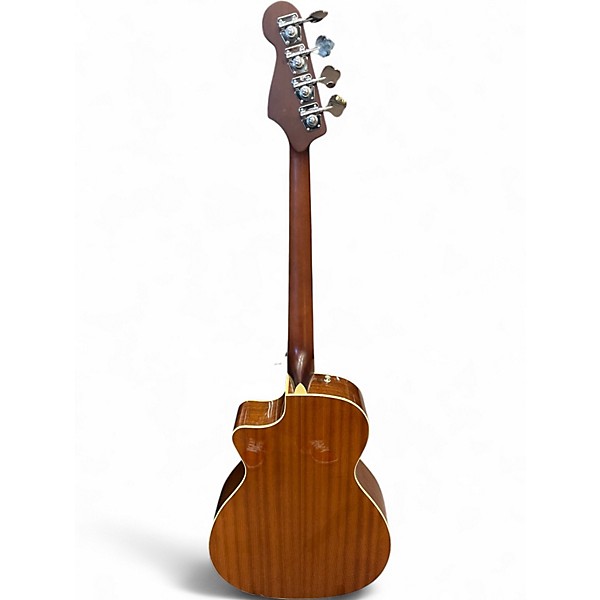 Used Fender Kingman Acoustic Electric Bass Antique Burst Acoustic Bass Guitar