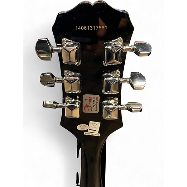 Used Epiphone Les Paul Special II Black Solid Body Electric Guitar