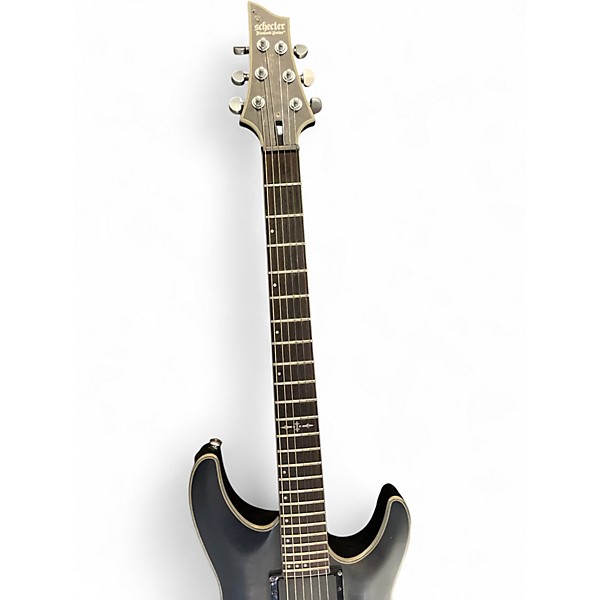 Used Schecter Guitar Research C1 Platinum Black Solid Body Electric Guitar