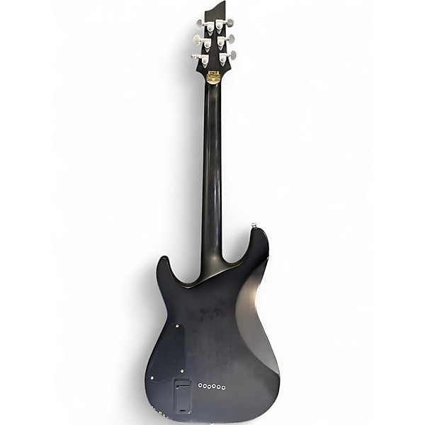 Used Schecter Guitar Research C1 Platinum Black Solid Body Electric Guitar