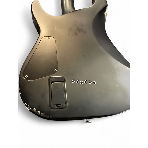 Used Schecter Guitar Research C1 Platinum Black Solid Body Electric Guitar