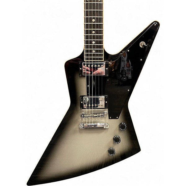 Used 2011 Gibson Dethklok Thunderhorse Explorer Silverburst Solid Body Electric Guitar