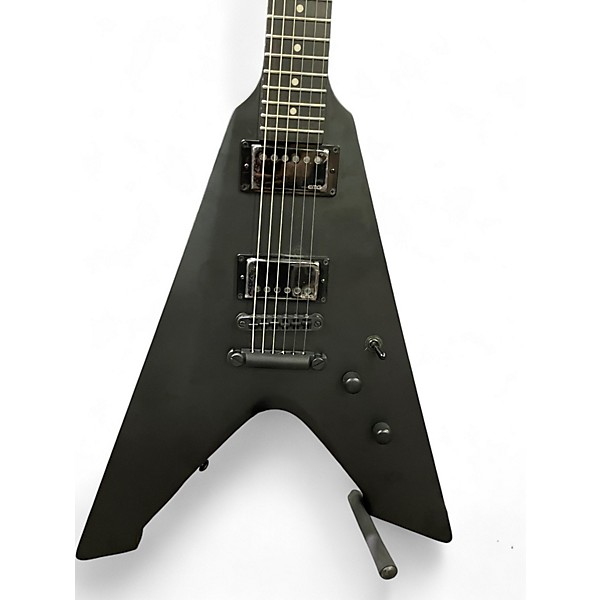 Used ESP LTD James Hetfield Vulture Satin Black Solid Body Electric Guitar