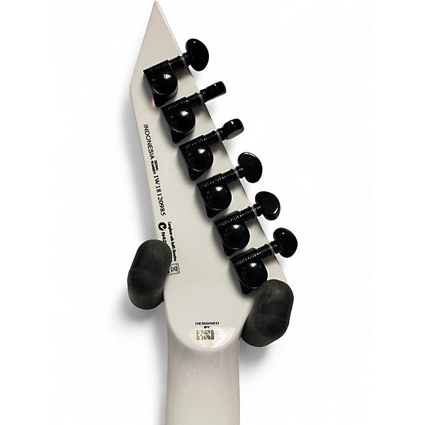 Used ESP LTD ARROW 1000 White Solid Body Electric Guitar