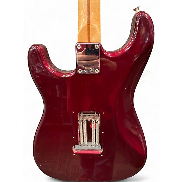 Used 2006 Fender Standard Stratocaster Midnight Wine Solid Body Electric Guitar