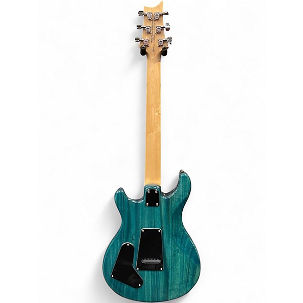Used PRS SE SWAMP ASH SPECIAL IRI BLUE Solid Body Electric Guitar