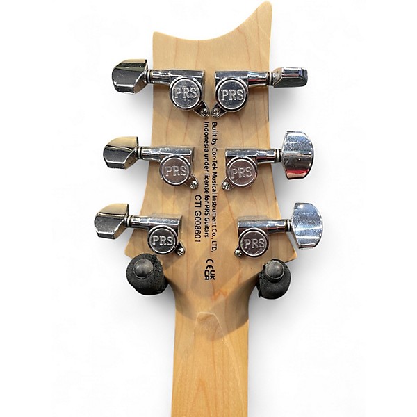 Used PRS SE SWAMP ASH SPECIAL IRI BLUE Solid Body Electric Guitar