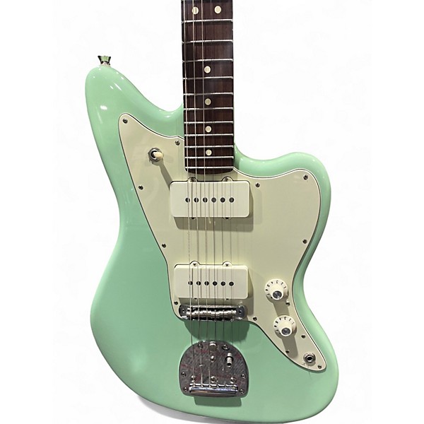 Used Fender American Limited Jazzmaster Rosewood Seafoam Green Solid Body Electric Guitar