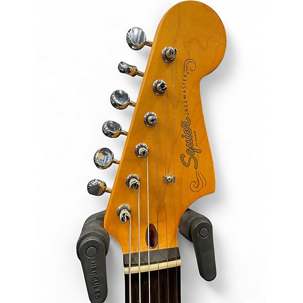 Used Squier J Mascis Jazzmaster Vintage White Solid Body Electric Guitar