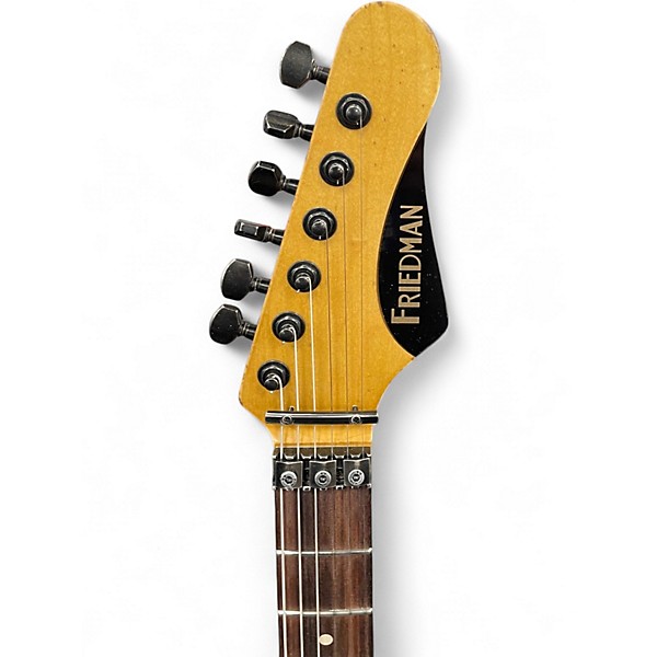 Used Friedman CALI BLACK FLAG AGED BLACK FLAG RELIC Solid Body Electric Guitar