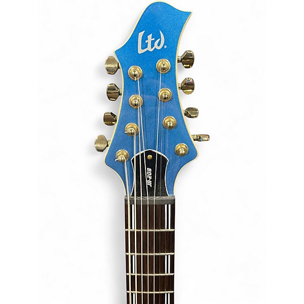 Used ESP LTD JR-208 Pelham Blue Solid Body Electric Guitar