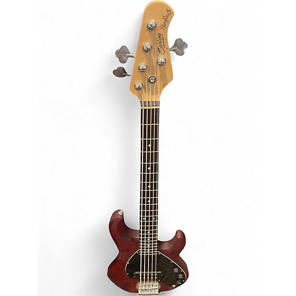 Used Sterling by Music Man Ray5 5 String Sunburst Electric Bass Guitar
