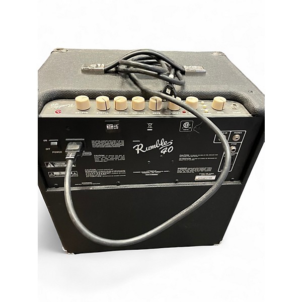Used Fender RUMBLE 40 Bass Combo Amp