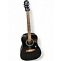 Used 2002 Epiphone PR100EB Black Acoustic Guitar thumbnail