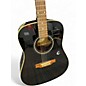 Used 2002 Epiphone PR100EB Black Acoustic Guitar